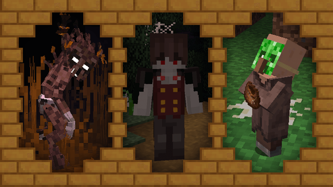 Information about SpookyJam: 2021. Left: Aylyth, Center:Deep In The Night, Right:Haunted Harvest